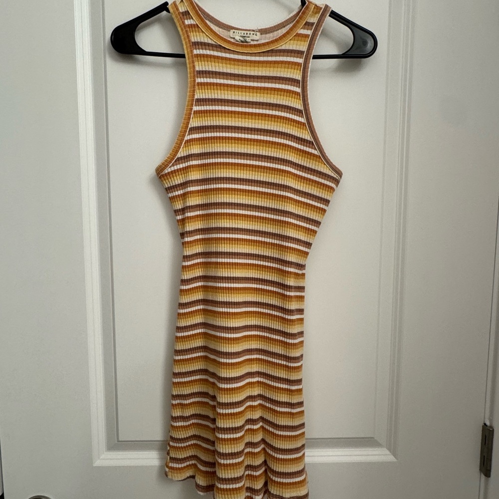 Billabong Striped Mini Dress
